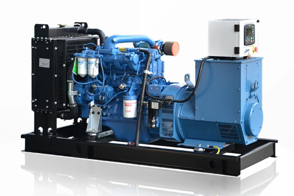 66KW Yuchai Genset Include Trailer Open Frame Type Silent Type Use on Industry and Manufacturing Construction Site
