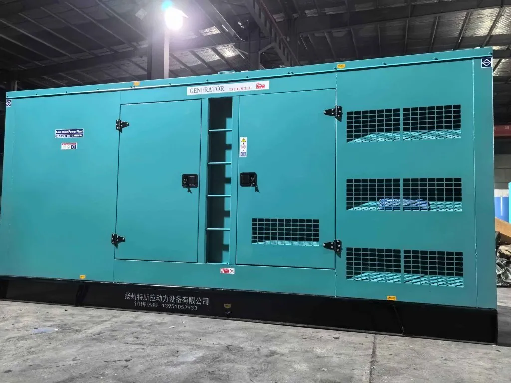 600KW Genset Include Trailer Open Frame Type Silent Type Use in Communal Facilities Events and Medical Facilities