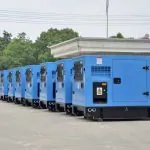 66KW Yuchai Genset Include Trailer Open Frame Type Silent Type Use on Industry and Manufacturing Construction Site