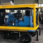 130KW Yuchai Genset Include Trailer Open Frame Type Silent Type Use in Manufacturing Construction Site Medical