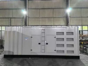 500KW Genset Include Trailer Open Frame Type Silent Type Use in Manufacturing Construction Site Medical Facilities