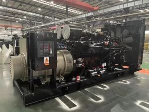 1500Kw Silent Diesel Generators 1800Kva Power Plant Container Type 4016TAG1A Engine ATS Auto Start 50/60Hz Frequency