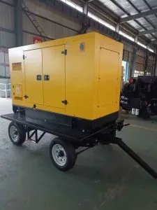 300KW Yuchai Genset Include Trailer Container Type Silent Type Emergency Backup diesel Generator Auto Start diesel
