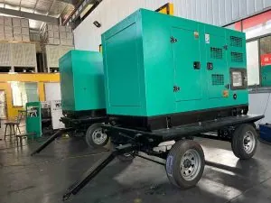 800KW Yuchai Genset Include Trailer Open Frame Type Silent Type Use in Factory School Hospital Emergency Power
