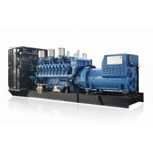 High Quality Open Type Diesel Generator 800KW 1000KVA Low Fuel Consumption MTU 16V2000G25 50/60Hz Frequency 230V/240V