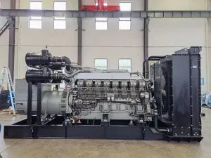 1200KW Genset Include Trailer Open Frame Type Silent Type Use in Factory School Hospital Emergency Power